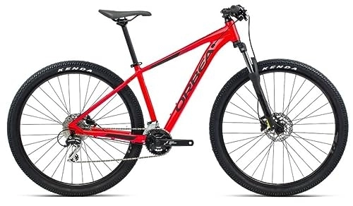 Mountainbike : ORBEA MX 50 29R Mountain Bike (L / 47cm, Bright Red (Gloss) / Black (Matte))