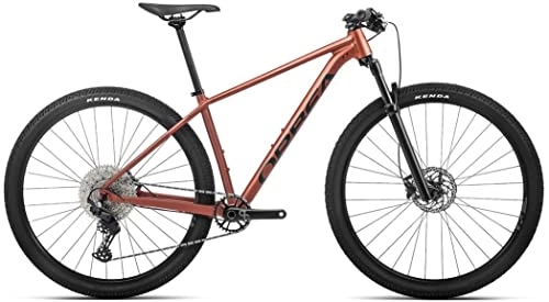 Mountainbike : ORBEA Onna 10 27R Mountain Bike (S / 38.8cm, Brick Red (Matte) / Green (Gloss))