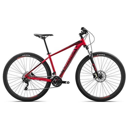 Mountainbike : ORBEA Unisex Fahrrad MX 30 M MTB Hardtail, 30 Gang, 43, 0 cm, 29", rot, I208