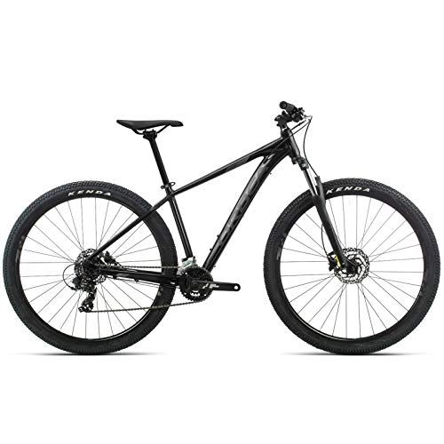 Mountainbike : ORBEA Unisex Fahrrad MX 50 M MTB Hardtail, 14 Gang, 43, 0 cm, 27, 5", Schwarz - Grau, K200