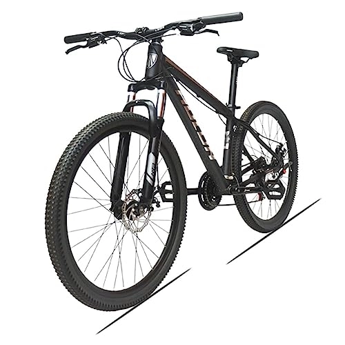 Mountainbike : POSTEGE 26-Zoll-Mountainbike aus Aluminiumlegierung mit 24 Gängen, hydraulischer Scheibenbremse und Offroad-Mountainbike mit Stoßdämpfung, mechanischer Scheibenbremse und Softtail-Mountainbike A