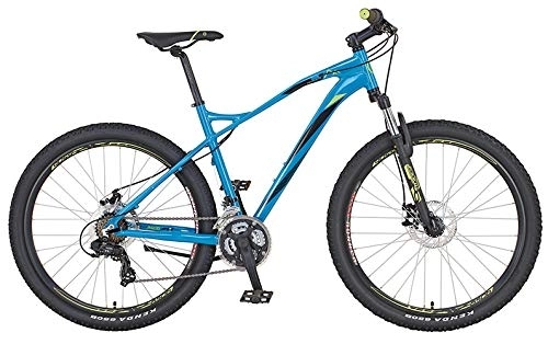 Mountainbike : Prophete Mountainbike Graveler, für Damen und Herren, MTB 27, 5", 21-Gangschaltung, Rennrad, Fahrrad, Farbe blau