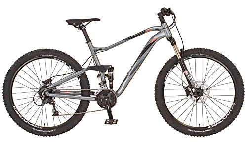 Mountainbike : Prophete Unisex – Erwachsene Graveler 20.BTM.10 Mountain-Bike 27, 5" Fahrrad, grau, RH 48