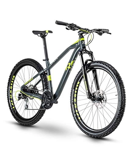 Mountainbike : RAYMON HardRay Nine 2.0 29'' MTB Fahrrad grau / grün 2020: Größe: 43 cm