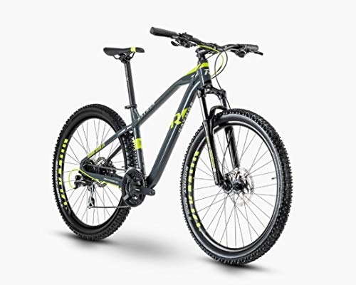 Mountainbike : RAYMON HardRay Nine 2.0 29'' MTB Fahrrad grau / grün 2020: Größe: 52 cm