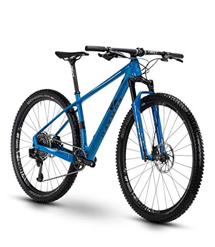 Mountainbike : RAYMON HardRay Nine 9.0 29'' Carbon MTB Fahrrad blau 2021: Größe: 47 cm
