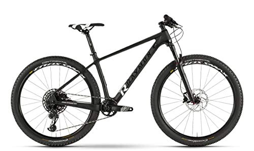 Mountainbike : RAYMON Nineray 9.0 29'' Carbon MTB Fahrrad schwarz / weiß 2019: Größe: 52cm