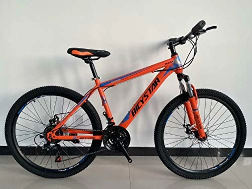 Mountainbike : Reset Fahrrad MTB 29 BICYSTAR 21 V Orange Blau