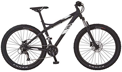 Mountainbike : REX Unisex – Erwachsene Graveler 9.4 MTB 27, 5" Mountainbike, schwarz matt, RH 48 cm