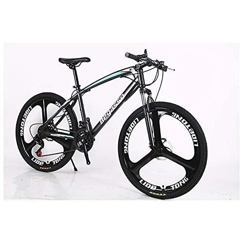 Mountainbike : RTRD Outdoor-Sportarten 26"Mountainbike, leichte hohe Kohlenstoffstahlrahmen Front-Suspension Dual-Scheibenbremsen, 2130 Geschwindigkeiten Unisex-Fahrrad-MTB
