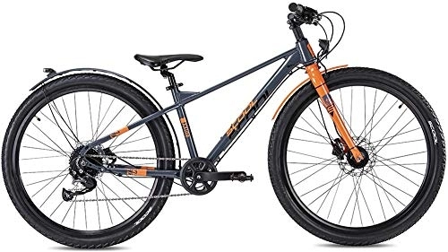 Mountainbike : S'Cool XXlite EVO 27.5R 9S Jugend Mountain Bike (36cm, Schwarz / Orange)