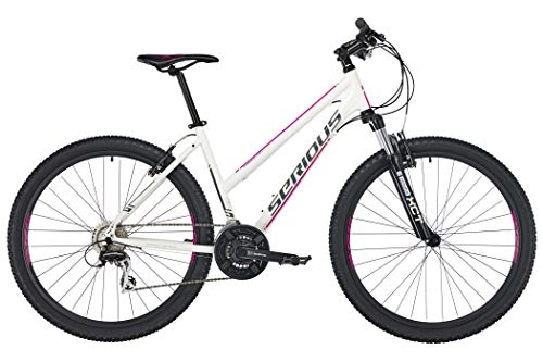 Mountainbike : SERIOUS Eight Ball Lady 27, 5" White / Fuchsia Rahmenhhe 42cm 2019 MTB Hardtail