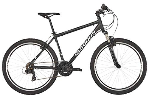 Mountainbike : SERIOUS Rockville 27, 5'' Black / Grey Rahmenhhe 46cm 2019 MTB Hardtail