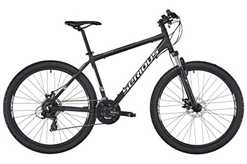 Mountainbike : SERIOUS Rockville 27, 5" Disc Black / Grey Rahmenhhe 38cm 2019 MTB Hardtail