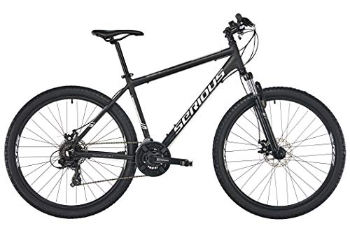 Mountainbike : SERIOUS Rockville 27, 5" Disc Black / Grey Rahmenhhe 42cm 2019 MTB Hardtail