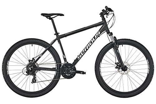 Mountainbike : SERIOUS Rockville 27, 5" Disc Black / Grey Rahmenhhe 50cm 2019 MTB Hardtail