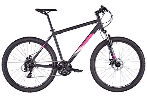 Mountainbike : SERIOUS Rockville 27, 5" Disc Black / pink Rahmenhöhe 46cm 2020 MTB Hardtail