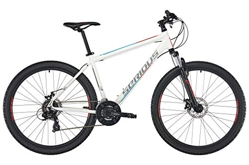 Mountainbike : SERIOUS Rockville 27, 5" Disc White Rahmenhöhe 46cm 2020 MTB Hardtail