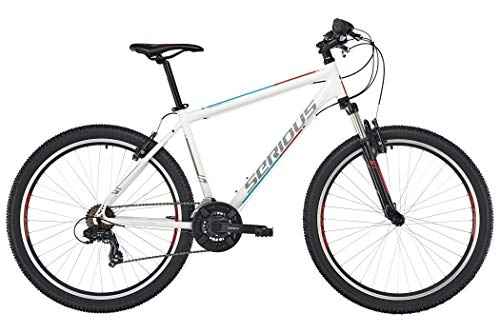 Mountainbike : SERIOUS Rockville 27, 5'' White Rahmenhhe 42cm 2019 MTB Hardtail