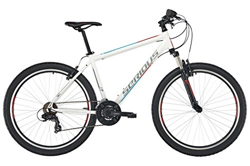 Mountainbike : SERIOUS Rockville 27, 5" White Rahmenhhe 46cm 2018 MTB Hardtail