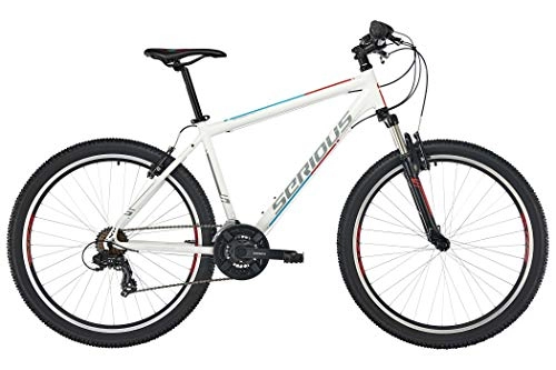 Mountainbike : SERIOUS Rockville 27, 5'' White Rahmenhhe 50cm 2019 MTB Hardtail