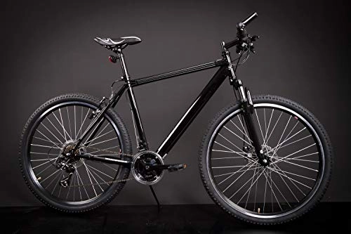 Mountainbike : SHANZ 27, 5" Zoll MTB Crosser Shimano 21 Gang Mountain Bike Scheibenbremsen Black