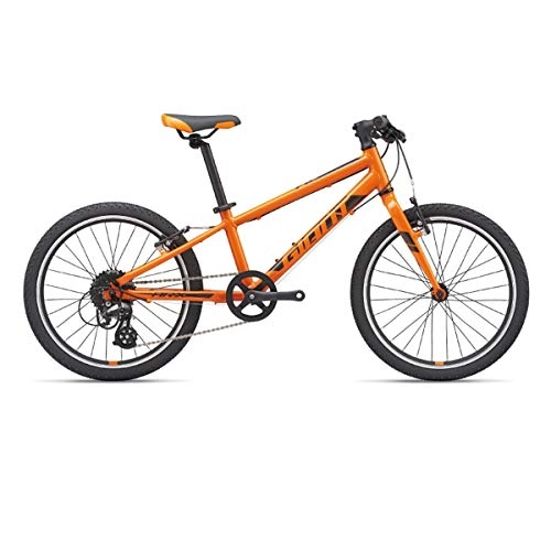 Mountainbike : Shengshihuizhong 20 Zoll - 8-Gang-Jugendfahrrad, gerader Lenker, Aluminiumlegierung, Anfnger, Familien und Geschenke, einfaches Design (Color : Orange, Edition : 20 Inch)