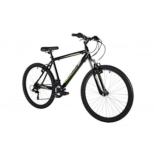 Mountainbike : Skibrille FreeSpirit Profil Plus Gents 18sp Aluminium Mountain Bike, schwarz