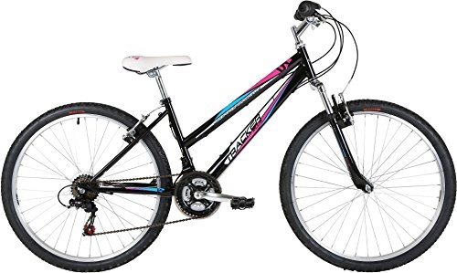 Mountainbike : Skibrille FreeSpirit Tracker Plus 18sp Federung vorne Damen Mountain Bike, schwarz