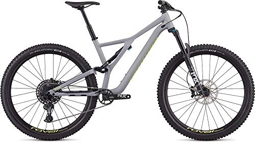 Mountainbike : SPECIALIZED Men's Stumpjumper Comp Alloy 29 2019, Rahmengre:S, Farbe:Satin Cool Grey / Team Yellow