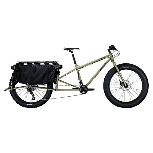 Mountainbike : Surly Big Fat Dummy Fat Cargo Bike Small Green