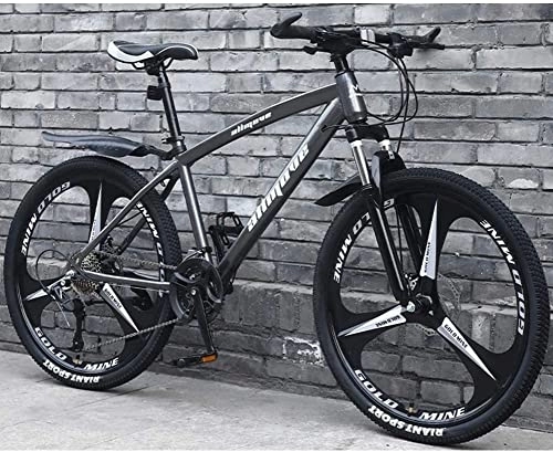 Mountainbike : TONATO Mountainbikes Fahrräder, Geschwindigkeiten Doppelscheibenbremse mit Variabler Geschwindigkeitsbike -Leichtkarbone Stahlrahmen für Männer und Frauen -Straßenbike, A, 27speed