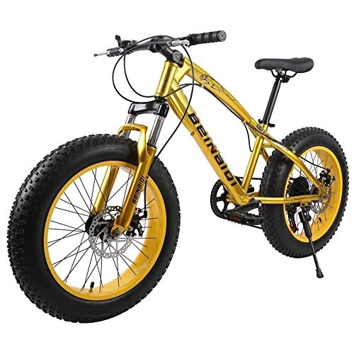Mountainbike : TRGCJGH Mountainbike Fette Fahrräder - 26 Zoll Doppelscheibenbremsen Breite Reifen Verstellbare Sitze, D-24Speed