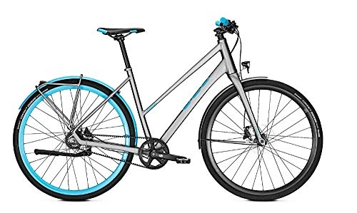 Mountainbike : Univega Geo Light Ten Urban Bike 2019 (28" Damen Trapez M / 50cm, Steelgrey matt (Damen))