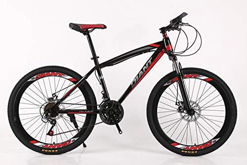 Mountainbike : UR MAX BEAUTY 24 / 26 Zoll Mountainbike, Leicht 21 Geschwindigkeiten, High-Carbon Stahlrahmen MTB Fahrrad, d, 26 inches