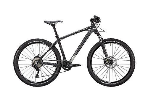 Mountainbike : Whistle '26' Mountainbike Fahrrad 1830 27.5 "10-velocità Größe 41 Schwarz 2018 Gedämpfte (MTB) / Bike 26 'Mountainbike 1830 27.5 10-Speed Size 41 Black 2018 (MTB Front Suspension)