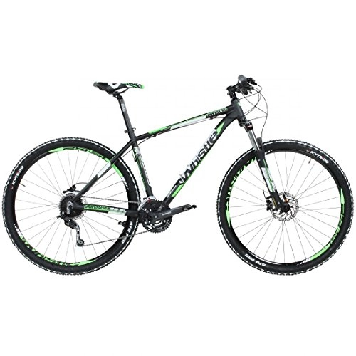 Mountainbike : Whistle 29' Mountainbike Patwin 1501 27s schwarz grün, Rahmengrösse:17 Zoll