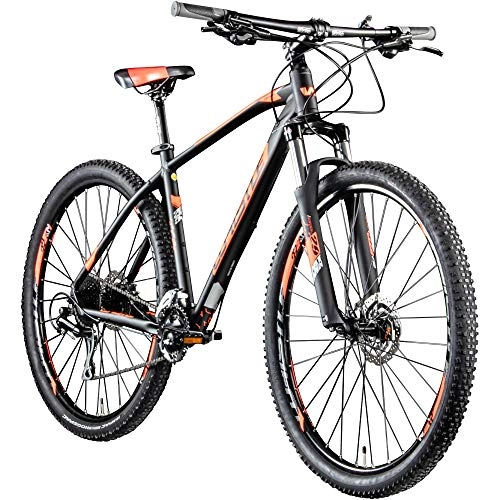 Mountainbike : Whistle Mountainbike 29 Zoll MTB Hardtail Patwin 2053 2020 Fahrrad Mountain Bike (schwarz / Neonorange, 53 cm)