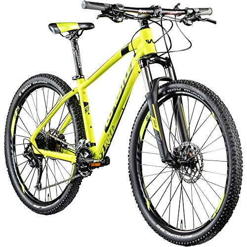 Mountainbike : Whistle Mountainbike 650B Hardtail Miwok 2051 2020 Fahrrad Mountain Bike 27, 5" (Neongelb / anthrazit, 46 cm)
