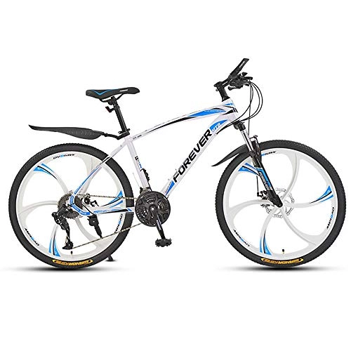 Mountainbike : WYX Fahrrad-Straßen Bike21 / 24 / 27 / 30 Speed ​​ / 24In / 26In Mountainbike Fahrräder Vorne Und Hinten Mechanische Scheibenbremse Fahrrad, c, 24"× 24 Speed