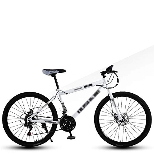 Mountainbike : XGYUII 27 Sportfahrrad-Stoßdämpfer Mit Variabler Geschwindigkeit Offroad-Mountainbike Leichtgewichtiger Tragbarer Stahlrahmen Mit Hohem Kohlenstoffgehalt 26-Zoll-Rad Unisex
