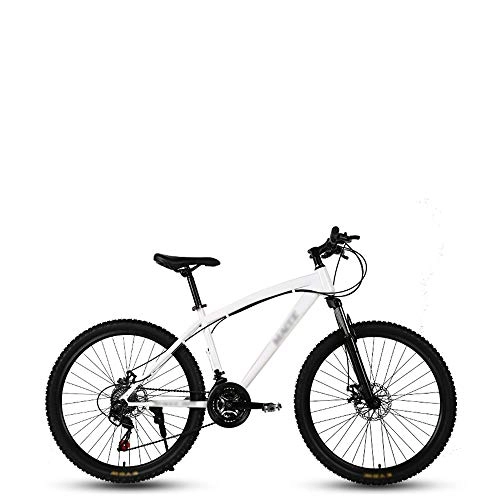 Mountainbike : XGYUII Leichter Rahmen Aus Kohlenstoffhaltigem Stahl Tragbar 21 Sportfahrräder Mit Variabler Geschwindigkeit Unisex-Stoßdämpfung Mountain Cross Country Bike 24-Zoll-Rad Für Erwachsene