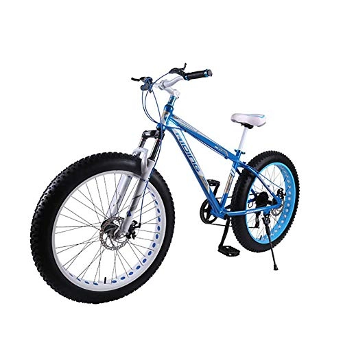 Mountainbike : XIAOFEI Fat Wheel Bike Fahrrad Rennrad 26 Zoll ATV Fahrrad Snow Bike / Cruiser Beach Fahrrad Für Erwachsene, Großreifen Schneemobil Stoßdämpfendes Fahrrad, A1, 26