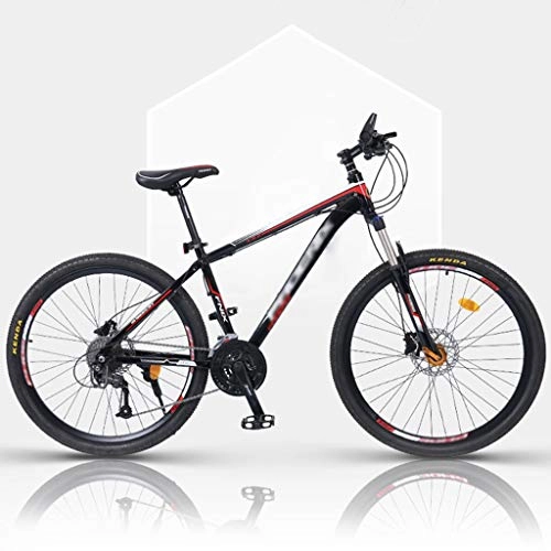 Mountainbike : ZRN Fahrräder für Erwachsene, Fahrräder aus kohlenstoffhaltigem Stahl All Terrain, 26 / 27"Mountain Ebike für Erwachsene Damen Herren Unisex