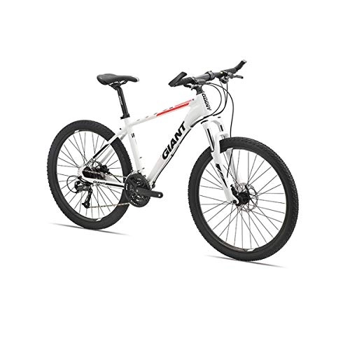 Mountainbike : ZYHZP Rennrad, 27-Gang 26-Zoll-Rad-Rennrad, hydraulische Scheibenbremse Fahrrad, Aluminiumlegierung (Color : White, Size : 27 Speed)