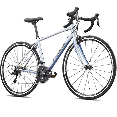 Rennräder : 700c Rennrad Fuji Finest 2.1 Endurance Women Damenrennrad , Rahmengrösse:44 cm, Farbe:SILVER ICE