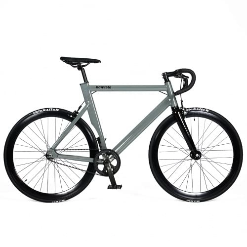 Rennräder : bonvelo Singlespeed Bike RAKEDE Gates Carbon Drive Asphalt Größe 55cm - Asphalt (Modell 2023)