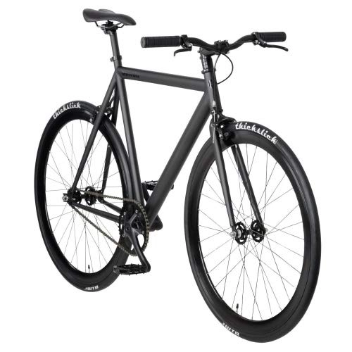 Rennräder : bonvelo Singlespeed & Fixie Fahrrad Blizz Back to Black Rahmengröße Large (56cm) Modell 2023
