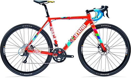 Rennräder : Cinelli Zydeco Lala orange Juice Blues Rahmenhöhe S | 51cm 2021 Cyclocrosser
