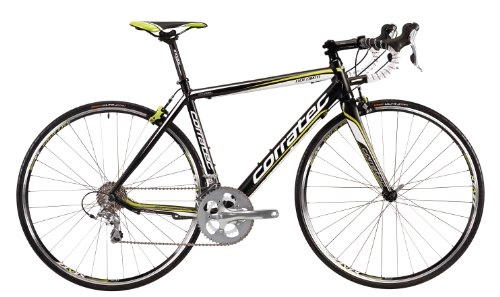 Rennräder : Corratec Fahrrad Dolomiti Tiagra Comp, Schwarz / Weiß / Grün, XL, BK17058-00XL SCW